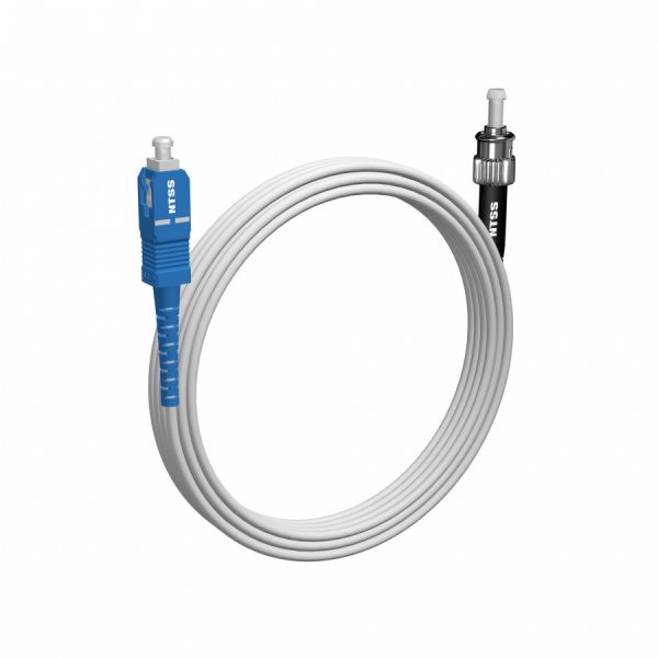 Шнур оптический NTSS PREMIUM spc SC/UPC-ST/UPC 9/125 G.657A1 3.0мм 10м LSZH (патч-корд)