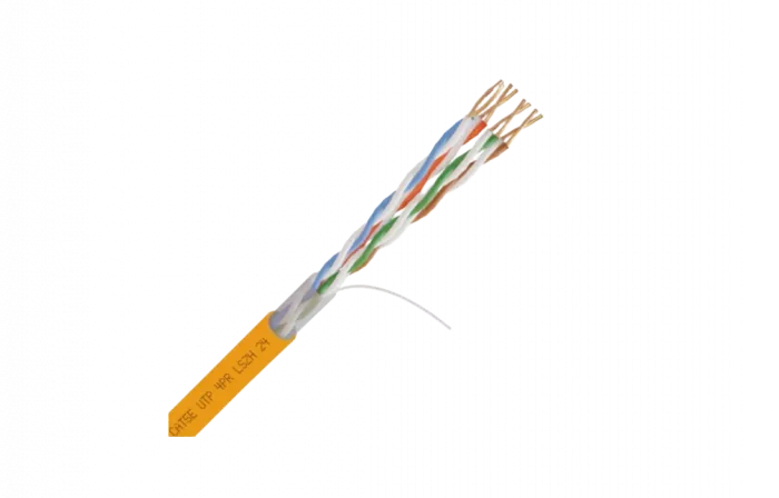 Витая пара UTP4 CAT5e LSZH-1134 (бухта 305м) Кабель информационный UTP4 категория 5Е, количество пар 4, для внутренней прокладки, неэкранированый, Тип оболочки LSZH
