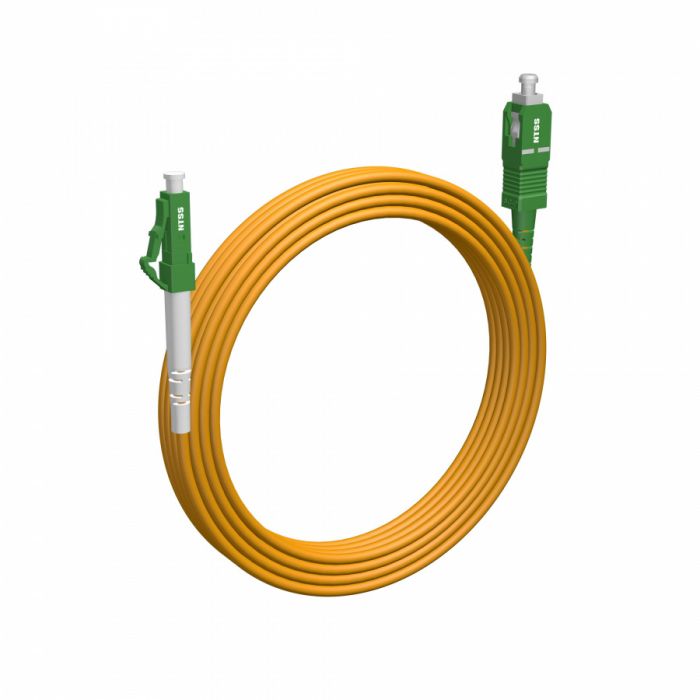 Шнур оптический NTSS spc LC/APC-SC/APC 9/125 2.0мм 25м LSZH (патч-корд)