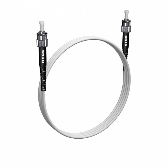 Шнур оптический NTSS spc ST/UPC-ST/UPC 9/125 G.657A2 3.0мм 2м LSZH (патч-корд)