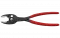 KN-8201200 TwinGrip клещи с фронтальным и боковым захватами, зев 4-22 мм, длина 200 мм, обливные ручки