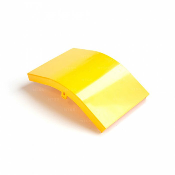 Крышка подъема 45° оптического лотка NTSS 120 мм, желтая