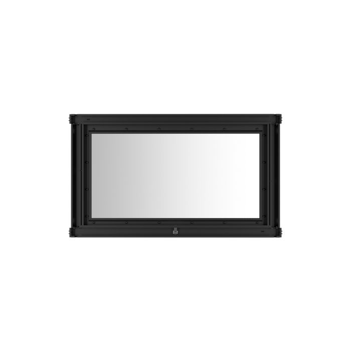 Секция крыши системы изоляции NTSS обслуживаемая с окном, ширина коридора 1200 мм, длина 750 мм, RAL 9005 чёрный