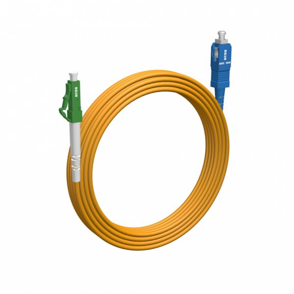 Шнур оптический NTSS spc LC/APC-SC/UPC 9/125 2.0мм 25м LSZH (патч-корд)