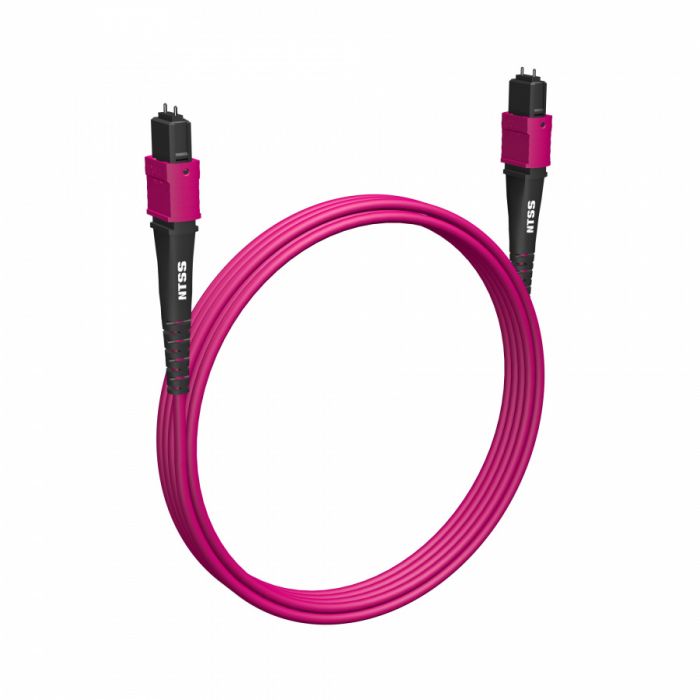 Волоконно-оптическая сборка trunk NTSS 12ов, MPO/UPC (female)-MPO/UPC (female), полярность B, 50/125 OM4, внутренний, 3м, LSZH