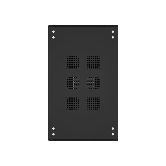 Шкаф напольный универсальный серверный NTSS R 32U 600х1000мм, 4 профиля 19, двери стекло и сплошная металл, боковые стенки съемные, регулируемые опоры, разобранный, черный RAL 9005