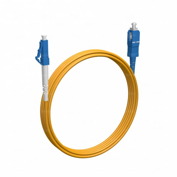 Шнур оптический NTSS PREMIUM spc LC/UPC-SC/UPC 9/125 2.0мм 3м LSZH (патч-корд)