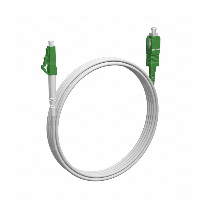 Шнур оптический NTSS spc LC/APC-SC/APC 9/125 G.657A1 3.0мм 3м LSZH (патч-корд)
