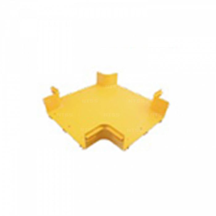 Х-соединитель оптического лотка NTSS 360*100 мм, желтый