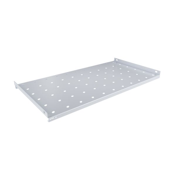 Полка стационарная NTSS 488х255мм, для настенных шкафов серии W глубиной 450мм, серый RAL 7035