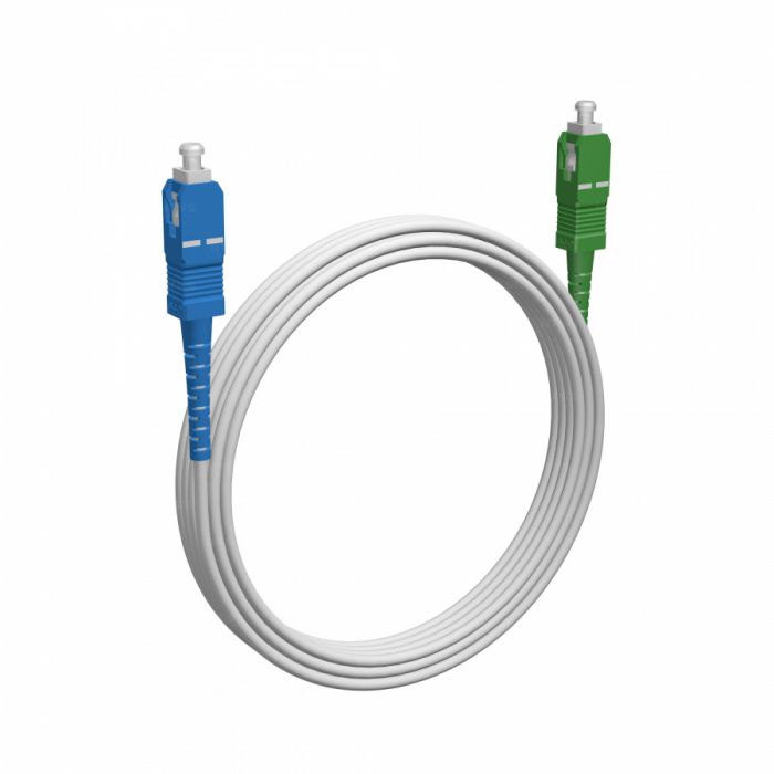 Шнур оптический NTSS spc SC/UPC-SC/APC 9/125 G.657A1 3.0мм 7м LSZH (патч-корд)