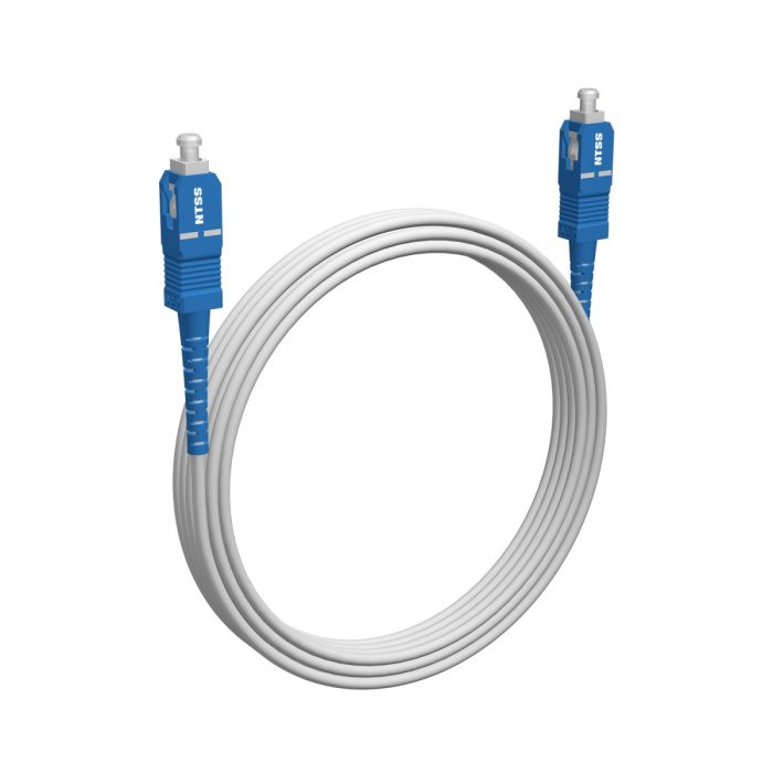Шнур оптический NTSS PREMIUM spc SC/UPC-SC/UPC 9/125 G.657.A1 2.0мм 8м LSZH (патч-корд)