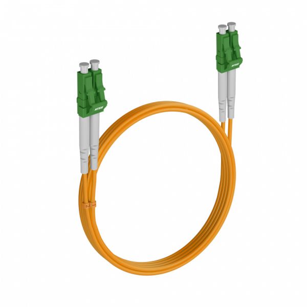 Шнур оптический NTSS dpc LC/APC-LC/APC 9/125 3.0мм 6м LSZH (патч-корд)