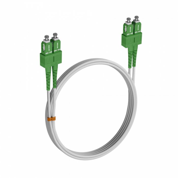 Шнур оптический NTSS dpc SC/APC-SC/APC 9/125 G.657A1 2.0мм 7м LSZH (патч-корд)