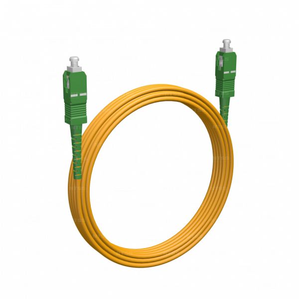 Шнур оптический NTSS spc SC/APC-SC/APC 9/125 3.0мм 9м LSZH (патч-корд)