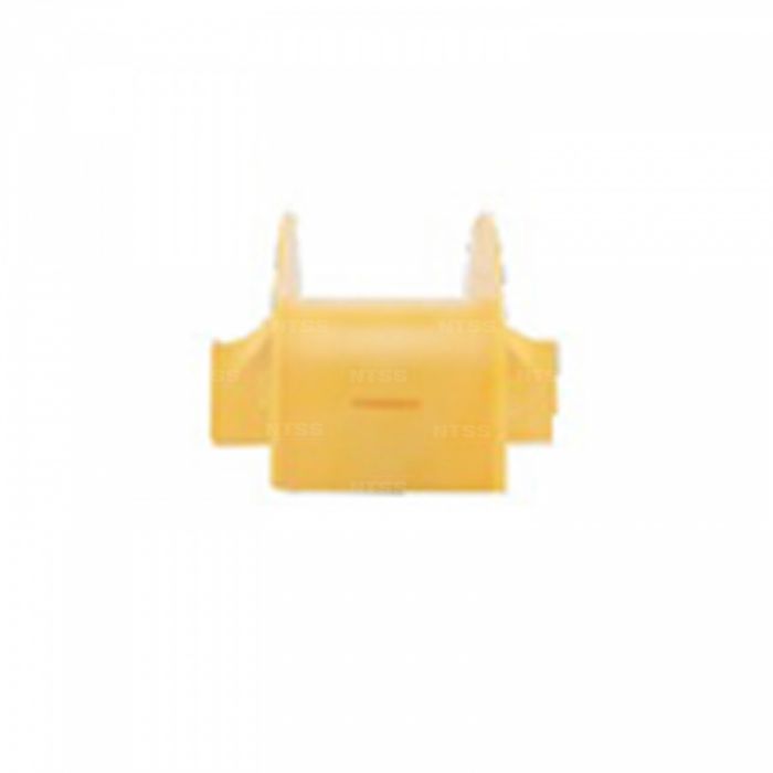 Выход-спуск NTSS 90 мм с крышкой, жёлтый