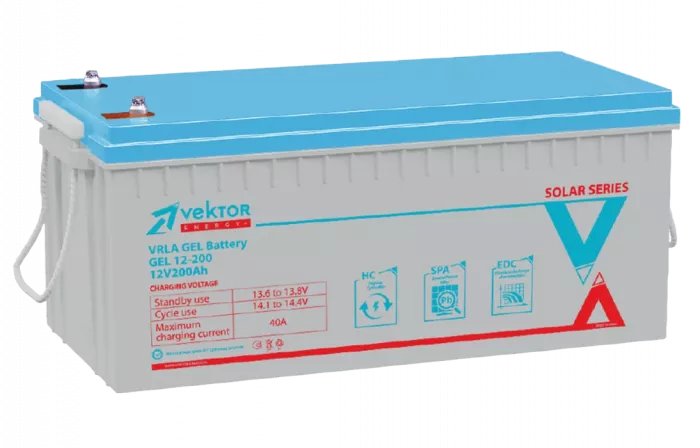 GEL 12-200	Аккумуляторная батарея Vektor GEL 12-200