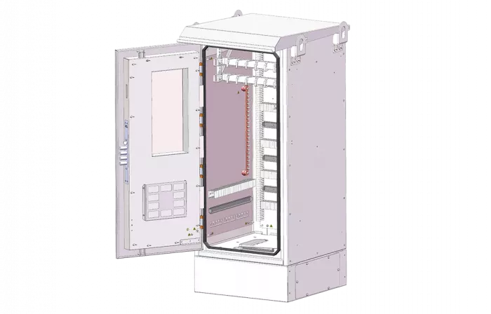 Дорожный коммутационный шкаф ДКШ-04.003.1.Н.К.М