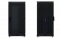 Шкаф телекоммуникационный напольный 19", 24U(800x1000), ШТ-НП-М-24U-800-1000-С-Ч, передняя дверь стекло, черный ССД