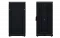 Шкаф телекоммуникационный напольный 19", 24U(600x600), ШТ-НП-М-24U-600-600-П-Ч, передняя дверь перфорация, черный ССД