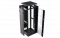 Шкаф телекоммуникационный напольный 19", 33U(800x800), ШТ-НП-М-33U-800-800-С-Ч, передняя дверь стекло, черный ССД