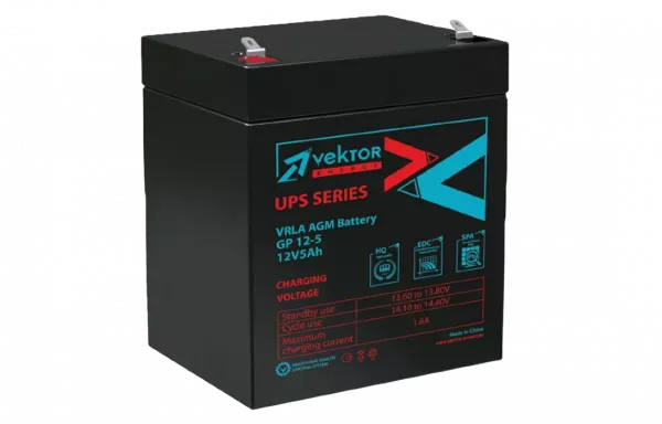 GP 12-5 Аккумуляторная батарея Vektor GP 12-5