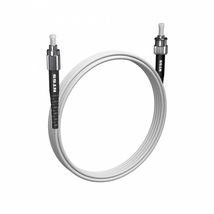 Шнур оптический NTSS PREMIUM spc FC/UPC-ST/UPC 9/125 G.657A1 3.0мм 4м LSZH (патч-корд)