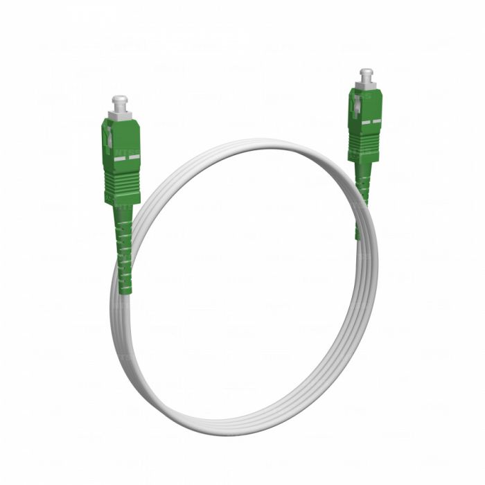 Шнур оптический NTSS spc SC/APC-SC/APC G.657A2 9/125 3.0мм 1.5м LSZH (патч-корд)