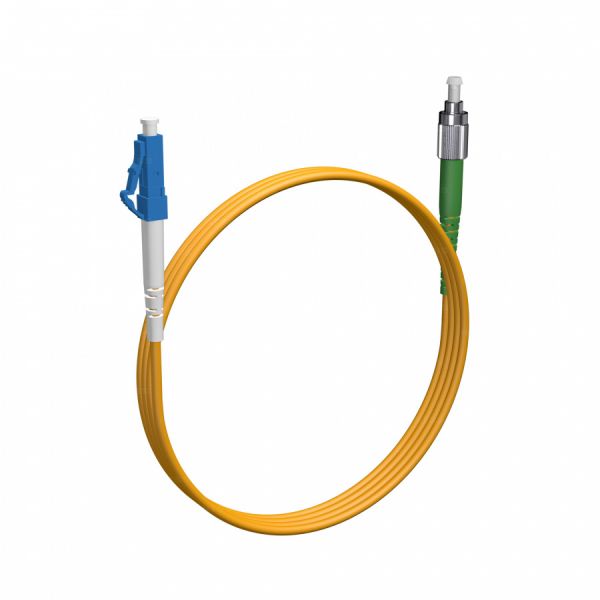 Шнур оптический NTSS spc LC/UPC-FC/APC 9/125 3.0мм 2м LSZH (патч-корд)