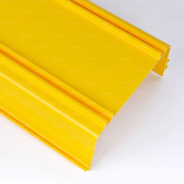 Лоток пластиковый оптический NTSS, 240*100 мм, 2 метра, желтый