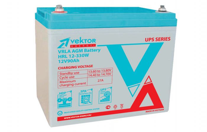 HRL 12-330W Аккумуляторная батарея Vektor HRL 12-330W