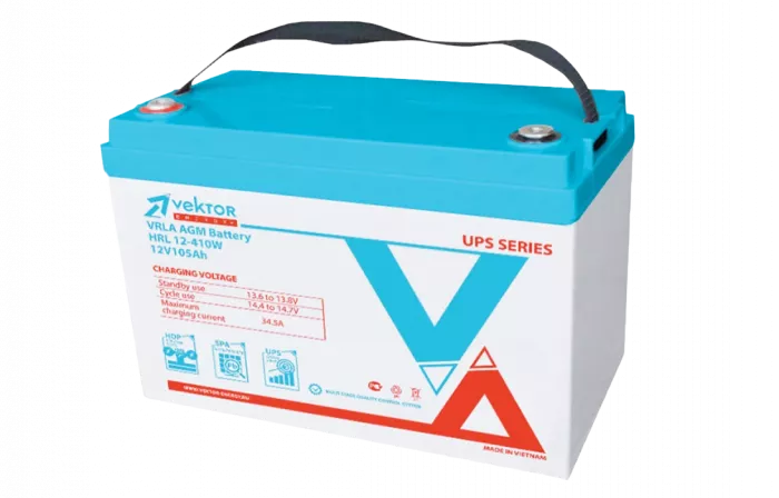 HRL 12-410W Аккумуляторная батарея Vektor HRL 12-410W