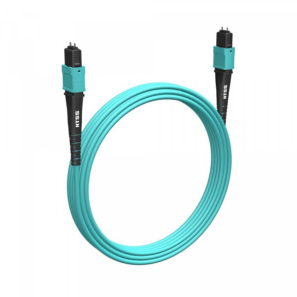 Волоконно-оптическая сборка trunk NTSS PREMIUM 8ов, MTP/UPC (female)-MTP/UPC (female), полярность А, 50/125 OM3, 15м, LSZH