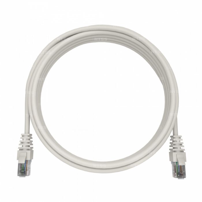 Патч-корд NTSS PREMIUM 2xRJ45/8P8C, T568B UTP CAT5e LSZH 1 метр, белый
