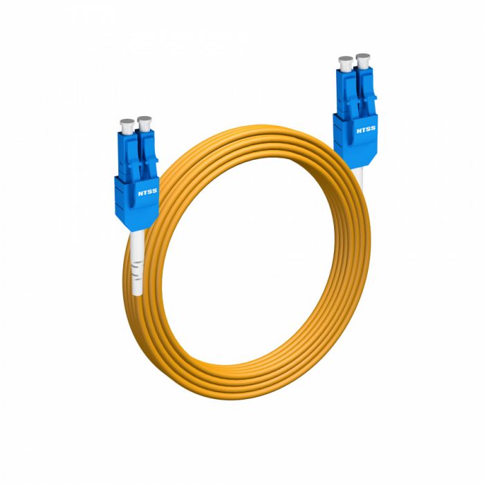 Шнур оптический NTSS PREMIUM dpc UniBoot Lcub/UPC-LCub/UPC 9/125 2.0мм 20м LSZH (патч-корд)