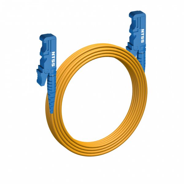 Шнур оптический NTSS spc E2000/UPC-E2000/UPC 9/125 3.0мм 25м LSZH (патч-корд)