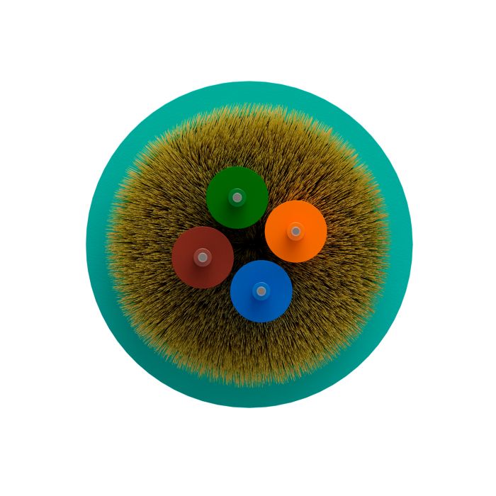 Оптический кабель внутренний NTSS 4 волокна OM3, 50/125, LSZH, аква