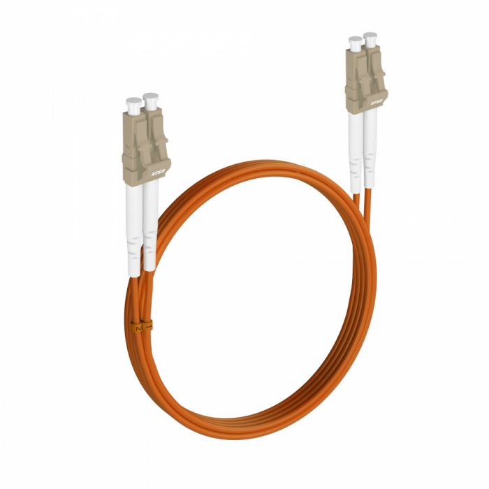 Шнур оптический NTSS PREMIUM dpc LC/UPC-LC/UPC 50/125 3.0мм 5м LSZH (патч-корд)