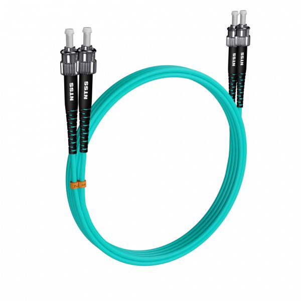 Шнур оптический NTSS dpc ST/UPC-ST/UPC 50/125 OM3 3.0мм 9м LSZH (патч-корд)