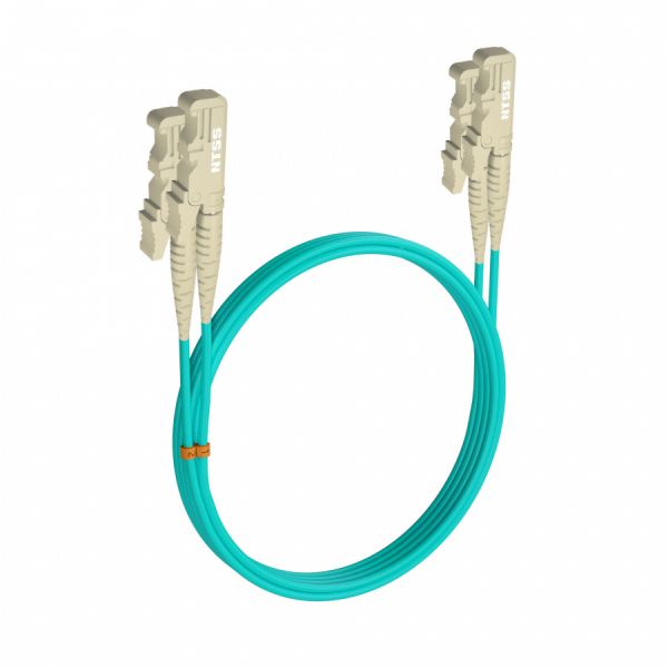Шнур оптический NTSS dpc E2000/UPC-E2000/UPC 50/125 OM3 3.0мм 2м LSZH (патч-корд)