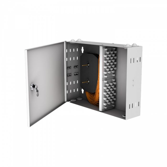 Кросс настенный NTSS PREMIUM, предсобранный, 48 портов FC/UPC, 50/125 мкм