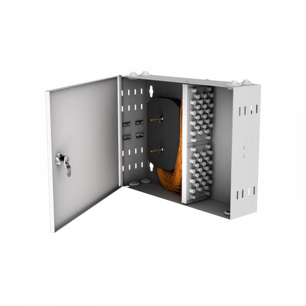 Кросс настенный NTSS PREMIUM, предсобранный, 48 портов FC/UPC, 62.5/125 мкм