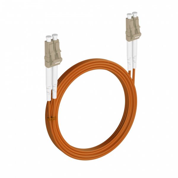 Шнур оптический NTSS dpc LC/UPC-LC/UPC 62.5/125 2.0мм 25м LSZH (патч-корд)