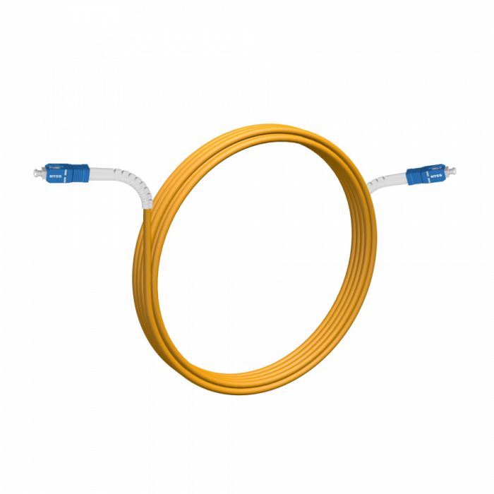 Шнур оптический NTSS dpc Flex Angle Boot SCfab/UPC-SCfab/UPC 9/125 3.0мм 1м LSZH (патч-корд)
