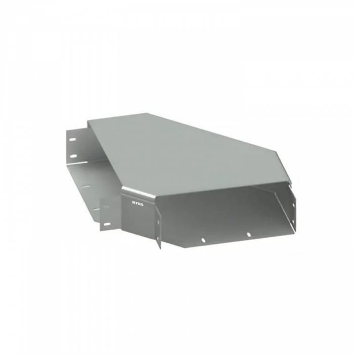 Горизонтальный угол NTSS 90° 100х300, толщина 0,7 (с крышкой)