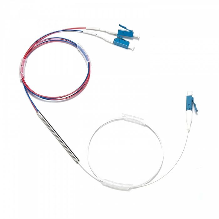 Разветвитель NTSS PREMIUM сплавной 32*1х2 (70/30) оконцованный LC/UPC 9/125, буфер 0.9мм 1310/1550 установлен в 19" 1U кросс