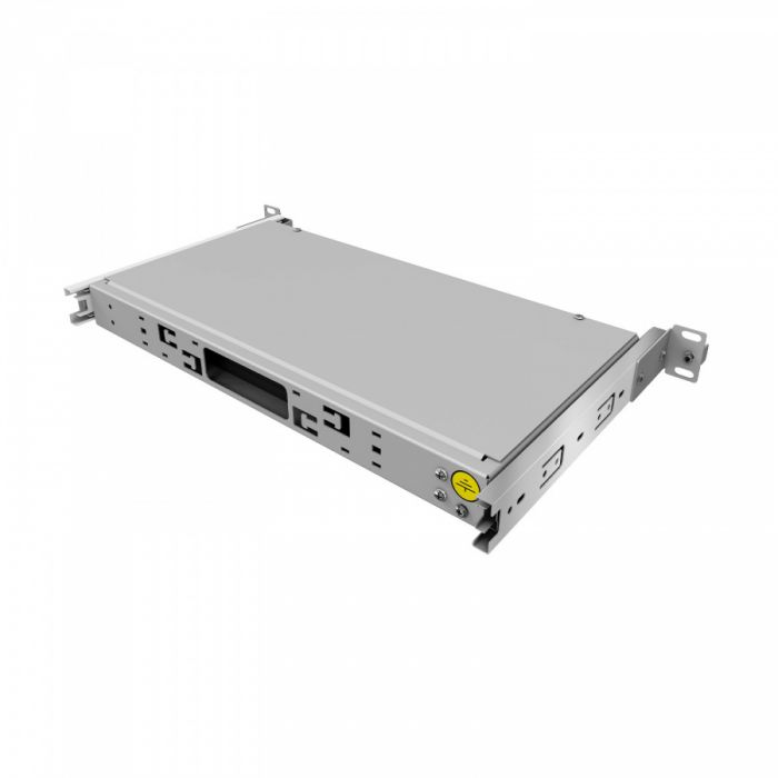 Кросс 19" NTSS PREMIUM выдвижной, предсобранный 1U, 8 портов FC/UPC, 9/125 мкм