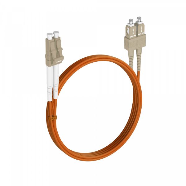 Шнур оптический NTSS dpc LC/UPC-SC/UPC 50/125 3.0мм 10м LSZH (патч-корд)