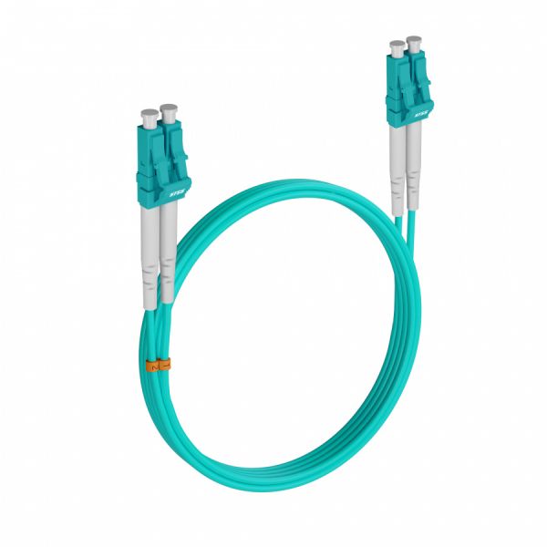 Шнур оптический NTSS PREMIUM dpc LC/UPC-LC/UPC 50/125 ОМ3 2.0мм 6м LSZH (патч-корд)
