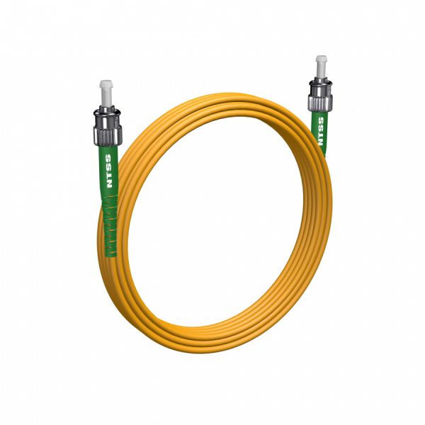 Шнур оптический NTSS spc ST/APC-ST/APC 9/125 3.0мм 5м LSZH (патч-корд)